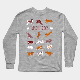 Rescue Dog Long Sleeve T-Shirt